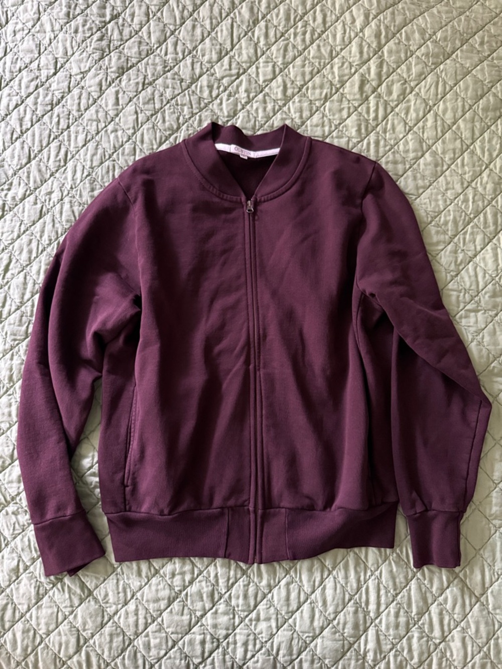 Gustin French Terry Bomber XXL Oxblood